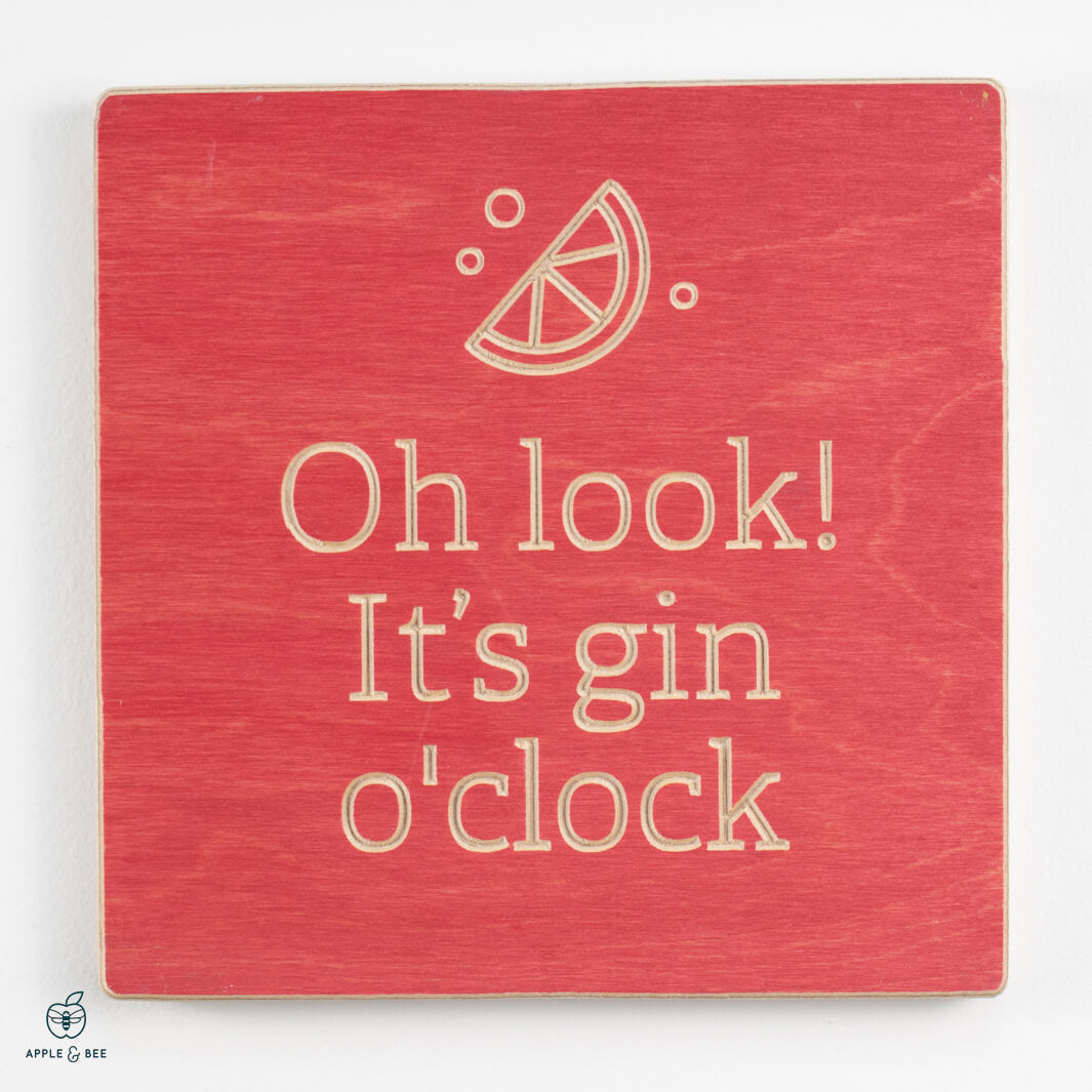 Oh Look! It's gin o'clock